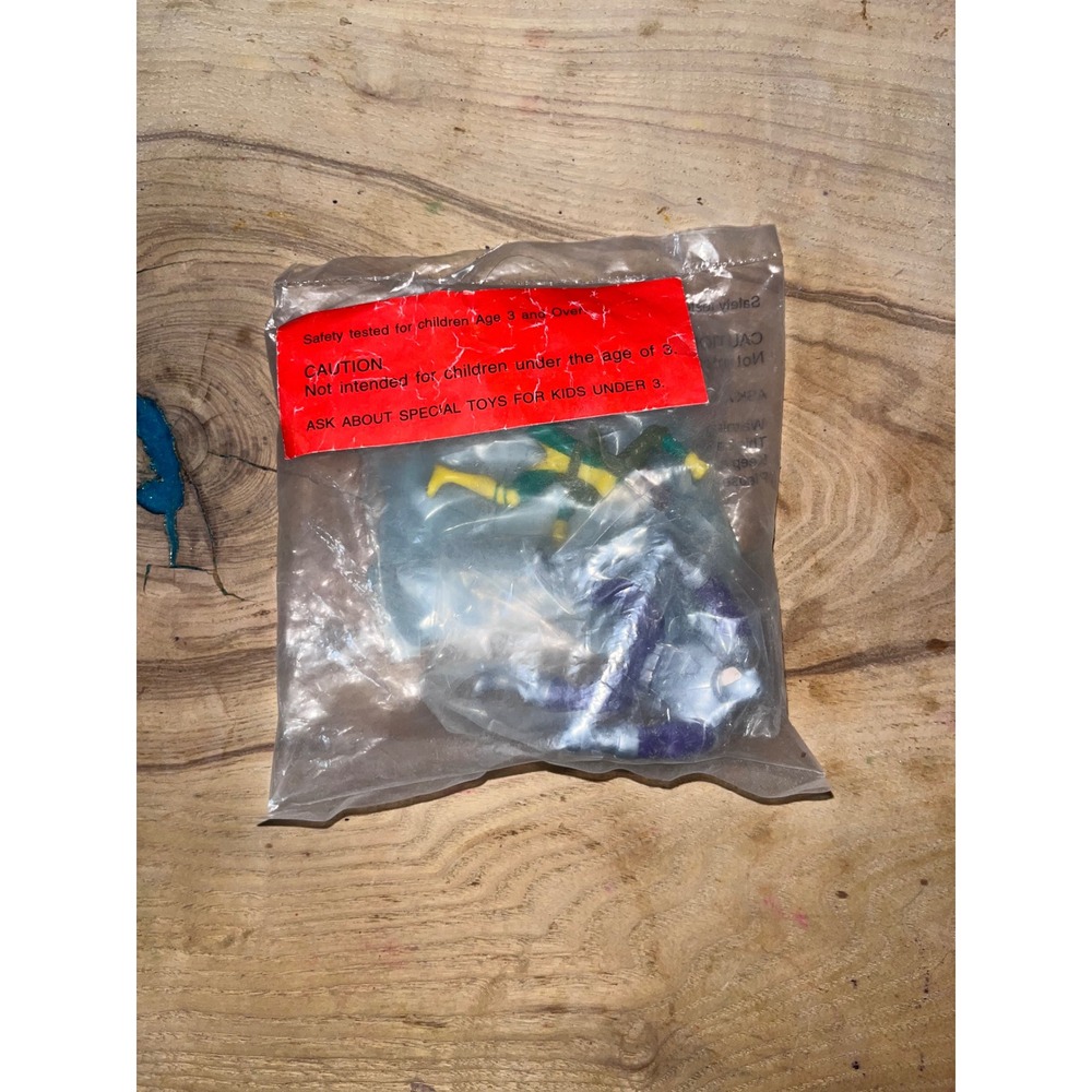 Vintage 1995 Hardees Marvel X-Men Rogue vs Avalanche Sealed Toy New